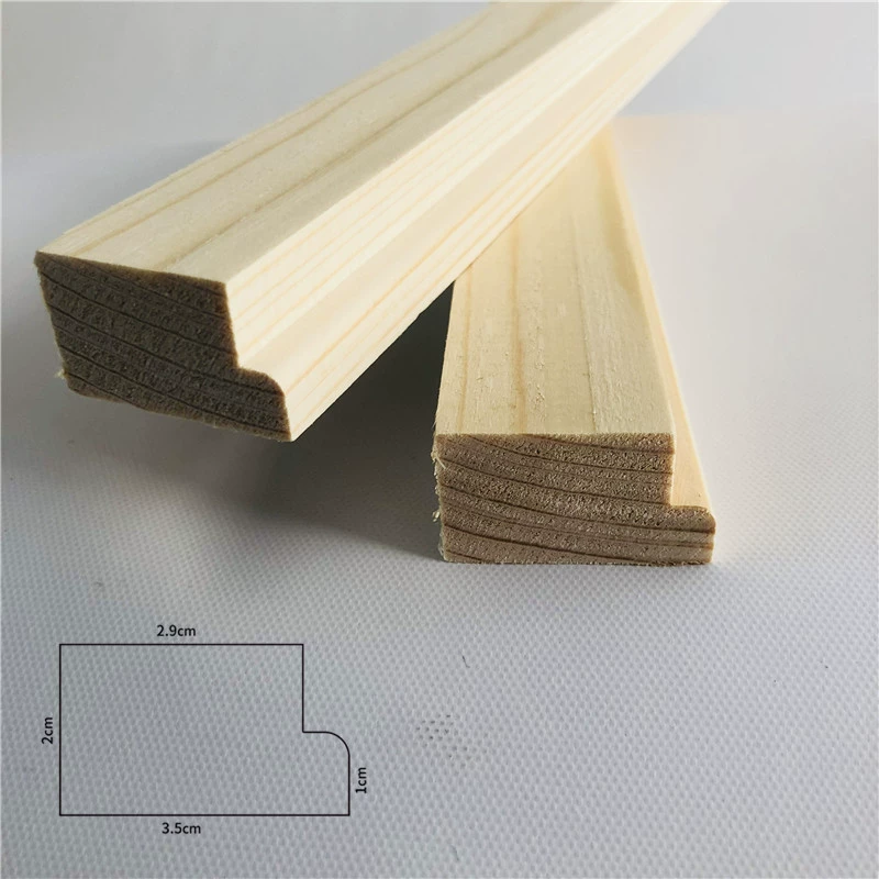Фабрика прямое масло Внутренняя Рамка из цельного дерева Фоторамка полоса декоративная фоторамка полоса фоторамка линия сосновая полоса рамка оптовая продажа