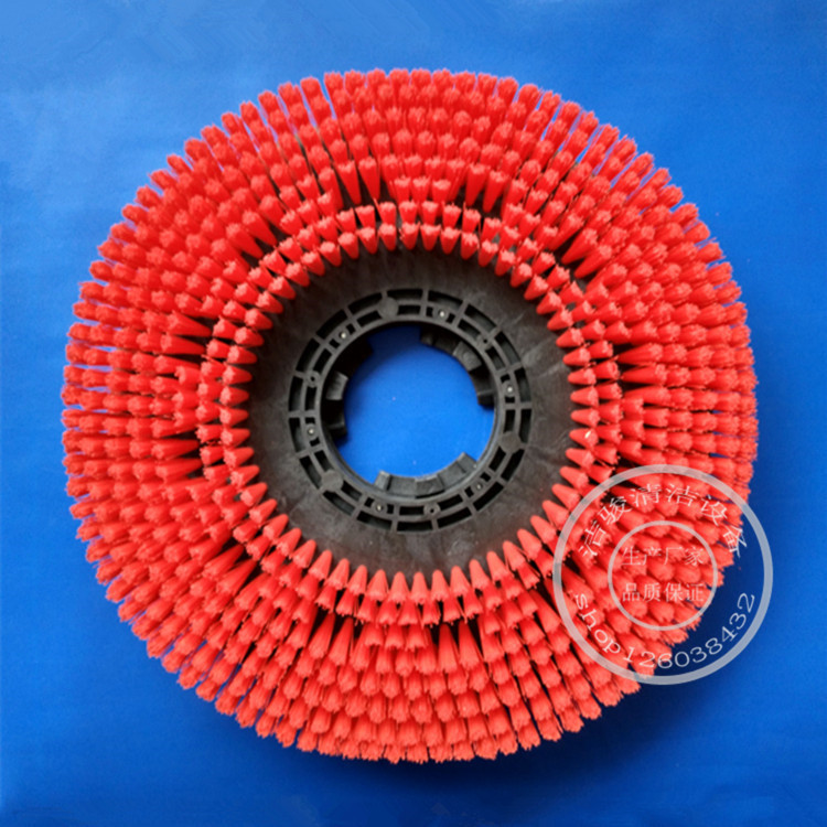 凯弛BD530洗地机刷盘洗地刷毛刷圆盘刷17寸刷子 地刷 洗地机配件