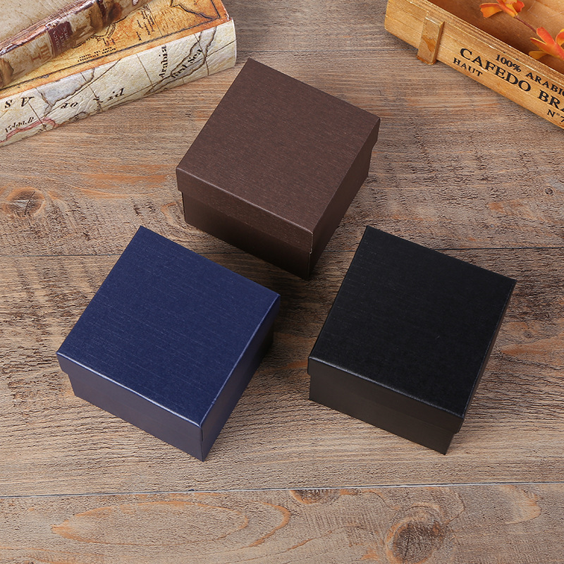 创意礼品盒纯色首饰盒吊坠项链套装盒戒指包装盒礼盒可logo