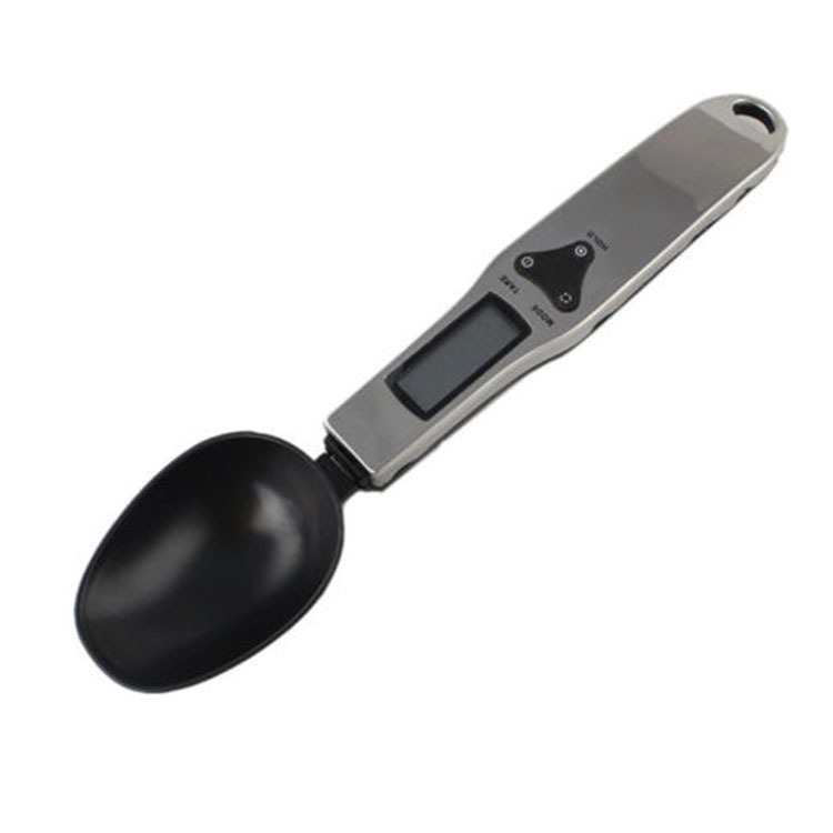 厂家批发厨房秤 500g不锈钢勺子秤0.1g家用厨房称 量勺秤 电子秤