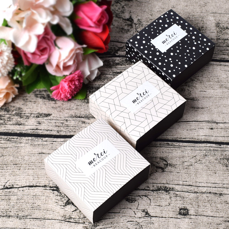 韩版方形高档抽拉式情人节巧克力抽屉礼品盒现货4托巧克力包装盒