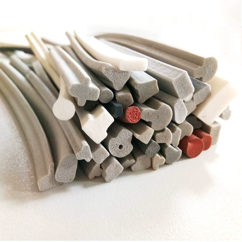 Изготовленная на заказ силиконовая пена, уплотнительная пена для дверей и окон, антифриз, мягкая губчатая полоса, Резиновая полоса, термостойкая уплотнительная лента