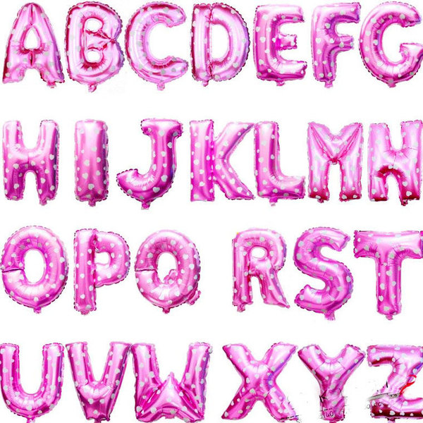 32 -inch aluminum film beauty version letter balloon BABY bright…