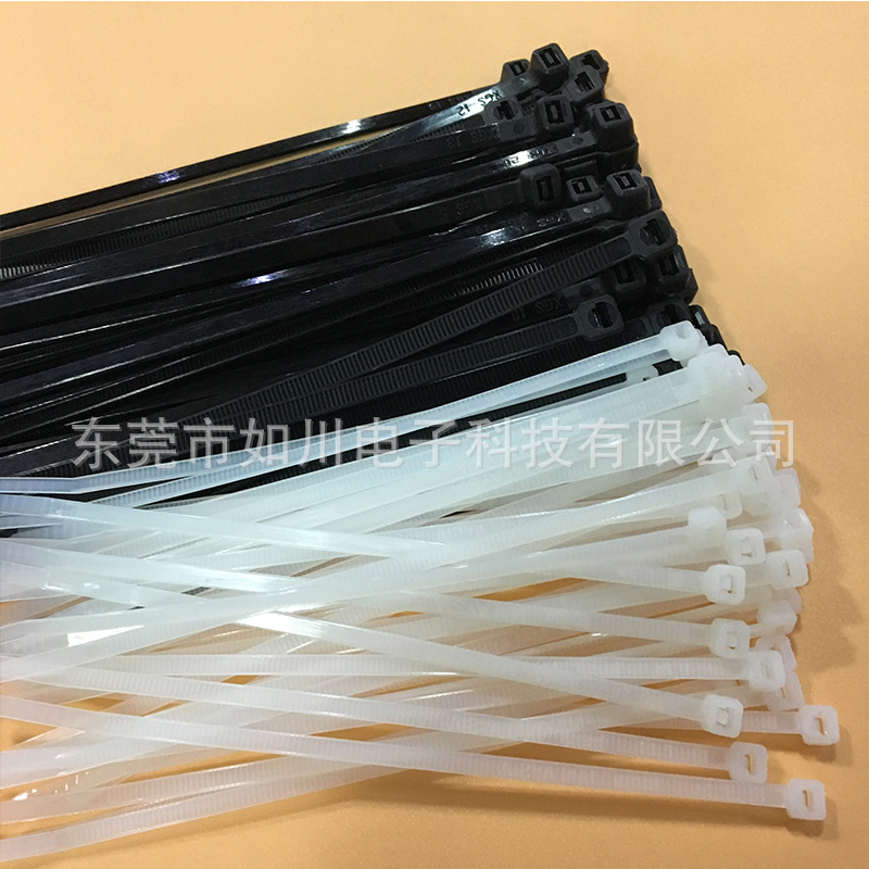 厂家供应环保自锁式尼龙扎带 束线带扎带耐腐蚀尼龙绑带扎带