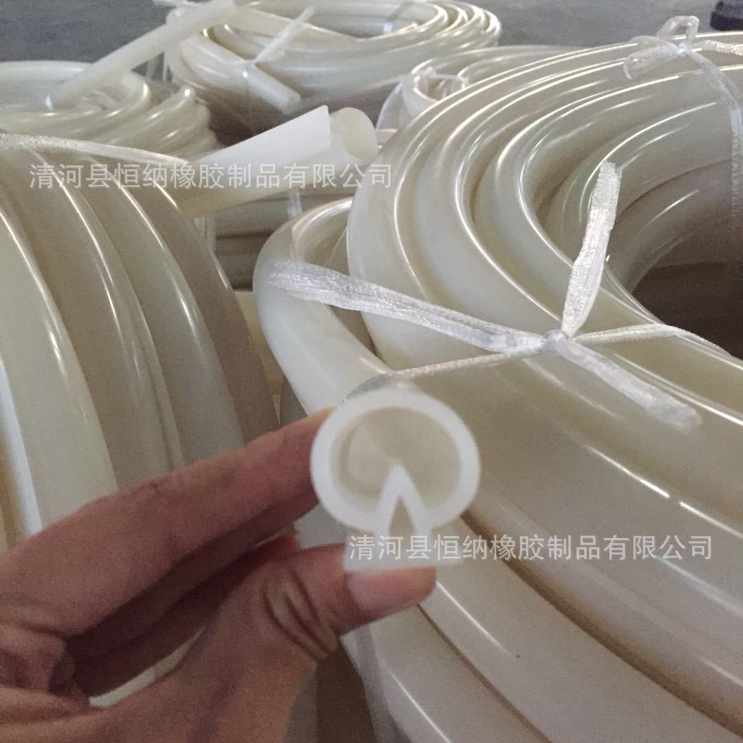 供应D型硅胶密封条道闸杆D型硅胶密封条卷帘门密封条