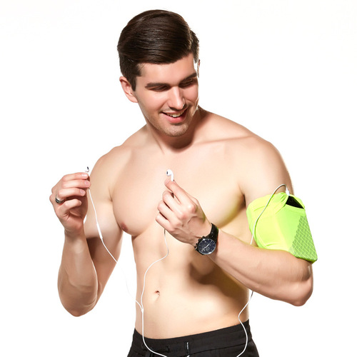 Factory Direct Sale Men and Women Running Elastic Phone Arm Bag Travel Phone Case Fitness Sports Outdoor Gear Wrist Bag