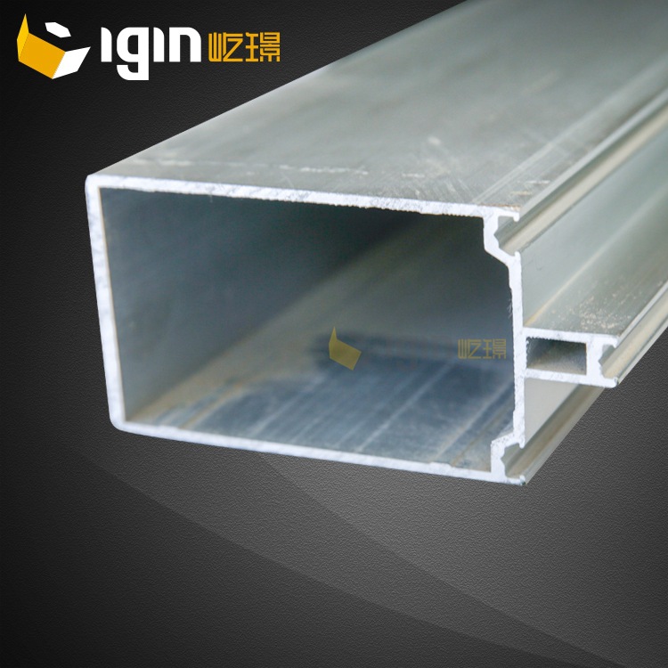 现货销售 玻璃幕墙铝型材 明框幕墙立挺 挤压铝型材 6063铝型材