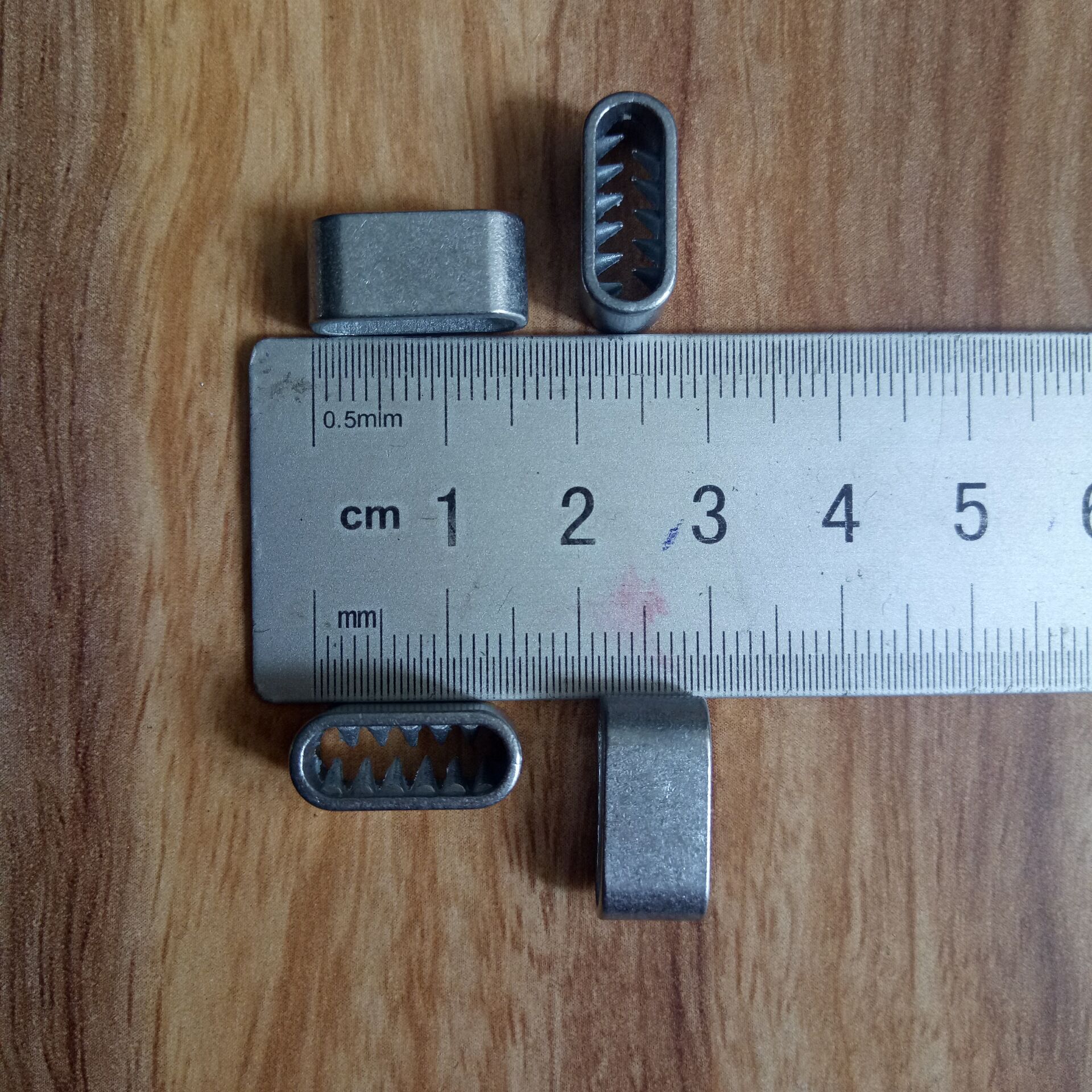 （工厂旗舰店）大量供应 金属一次性扣子 金属手腕扣倒齿扣