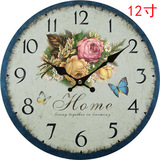 Ретро деревянные креативные часы, (Трансграничная торговля), простой и элегантный дизайн