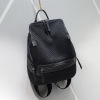 Fashionable backpack, capacious shoulder bag for traveling, Korean style, anti-theft