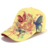 Ming Yellow Orange Embroidery