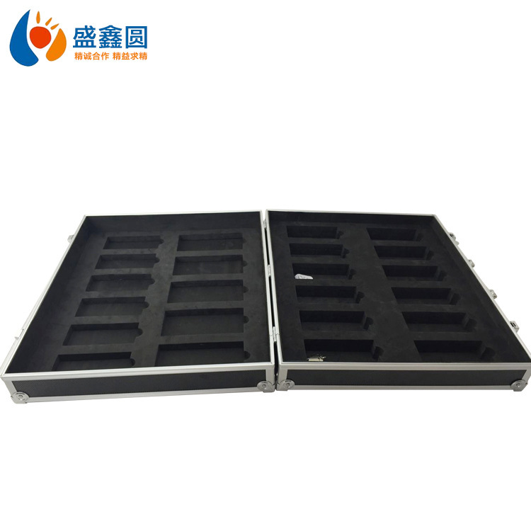 铝合金手机箱样机老人机展示箱铝箱多功能机收纳箱铝箱航空箱