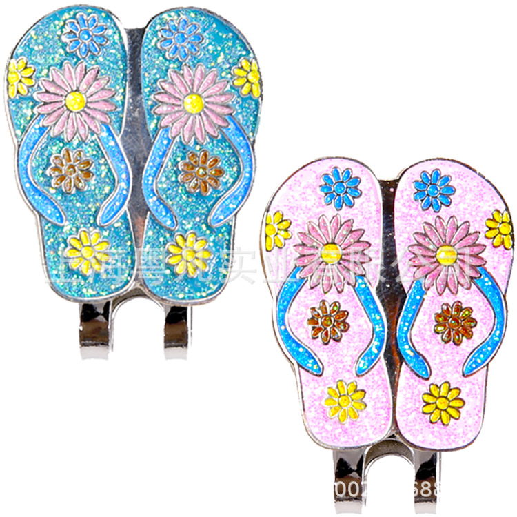 Auto-Suministro de fábrica en stock suministros de golf accesorios clip de imán de metal para consulta de dibujo clip de sombrero de golf