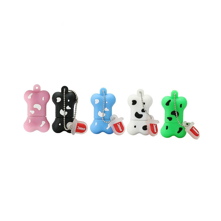 Силиконовая мультяшная USB флешка PVC, Подарок на день рождения