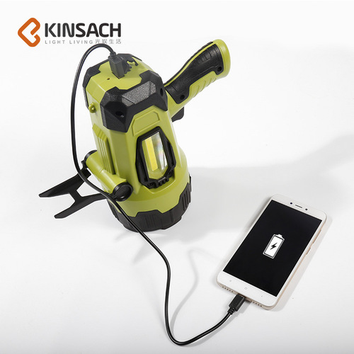 Strong light portable light led camping light rechargeable new lighting portable light emergency tent outdoor barbecue light