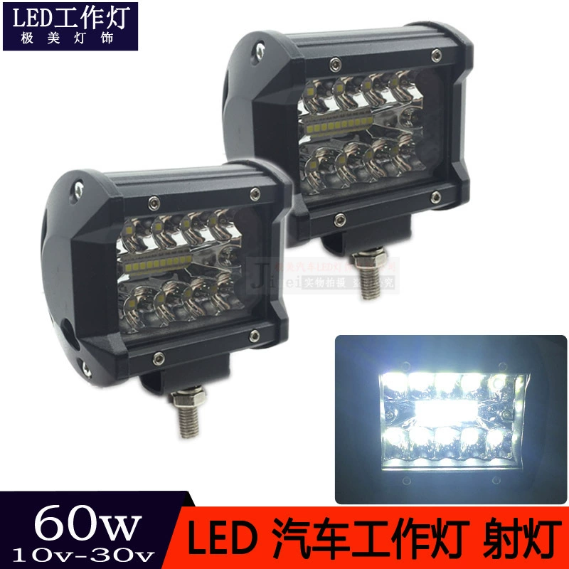 60W 15LED рабочий свет небольшая полоса автомобиля светодиодный рабочий свет Внедорожник прожектор мотоцикл фара