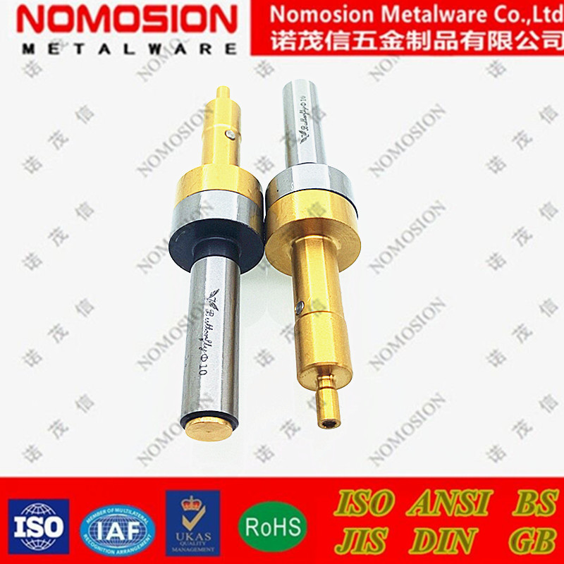 CE-430台湾无磁黄钛分中棒 防磁寻边器CNC光电铣床对刀仪D20-10+4