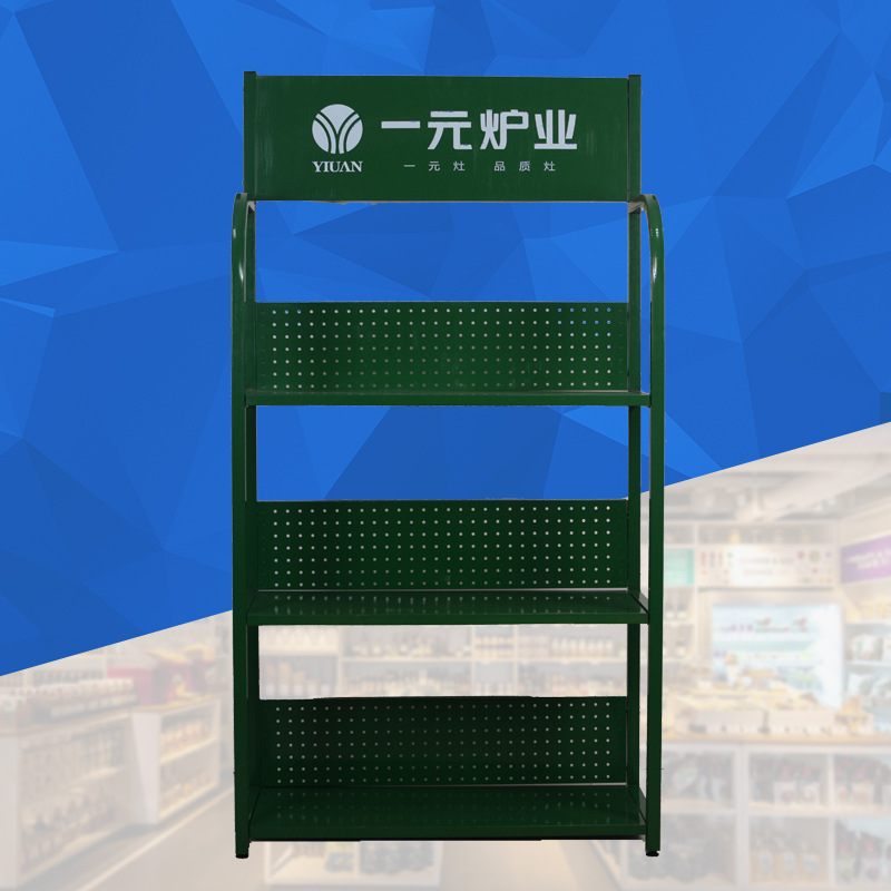 厂家定 制一元金属货架 展示架汽车用品陈列架单面金属货架