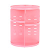 Rotary makeup storage box Set the rack transparent simple acrylic desktop student dormitory skin care dressing and finishing