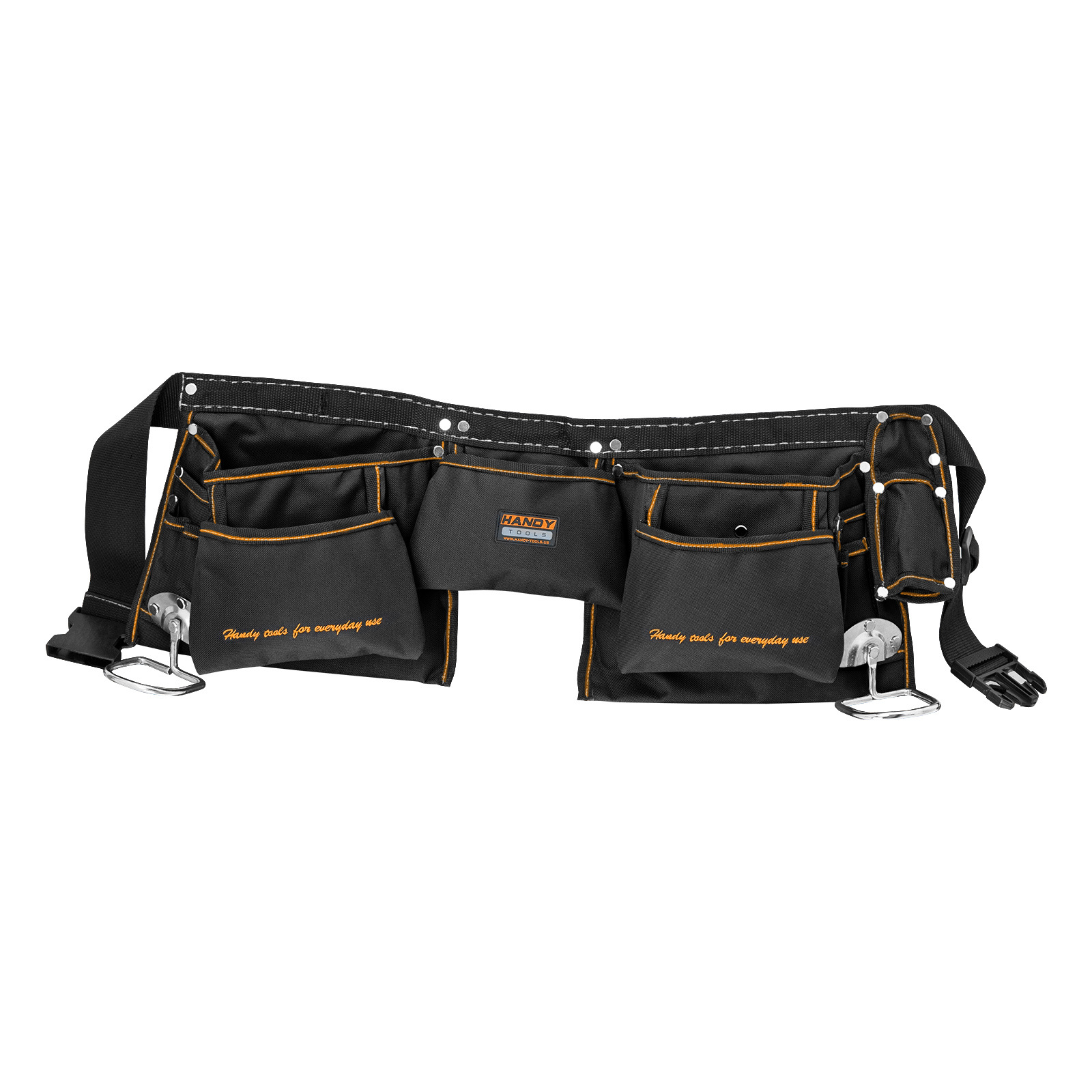 迷彩牛津布双挂工具腰包 多功能实用收纳电工包 帆布工具包