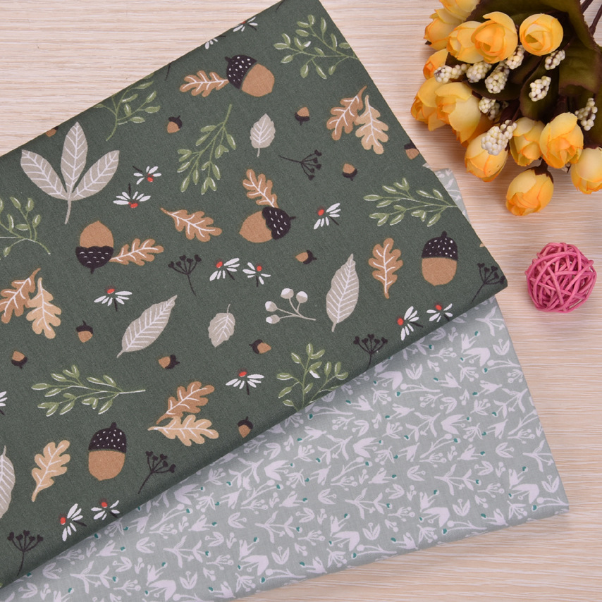 批发供应 全棉斜纹印花布 韩版花卉 清新纯棉  1.6米幅宽