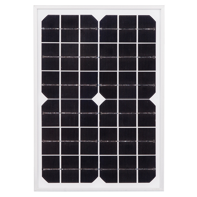 12V充电板10W太阳能监控太阳能电池板组件太阳能灯具电池板太阳能