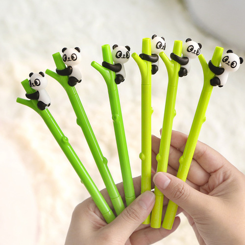 Bestselling ZF1750 Panda Cute Style Student Office Supplies Signature Pen Direct Sale Neutral