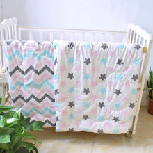 全棉夏凉被宝宝幼儿园被子学生单人被夏季空调被可机洗薄款棉花被