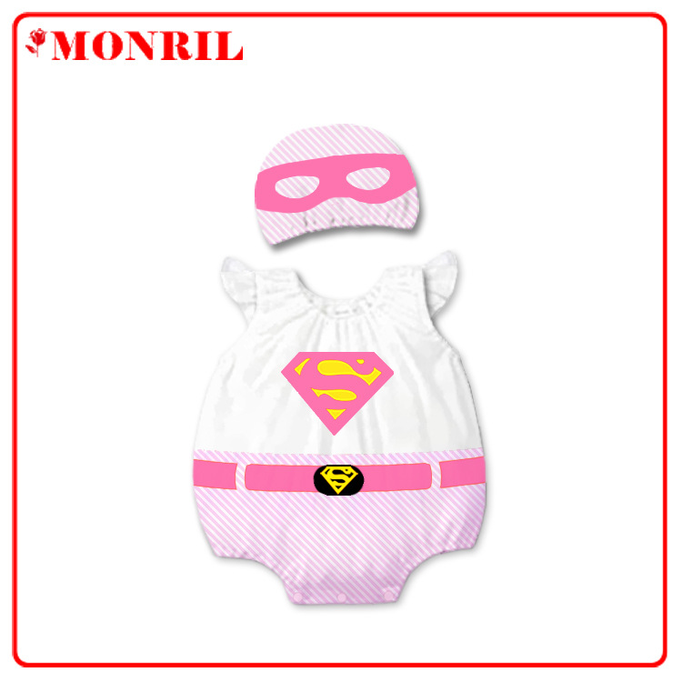 ヨーロッパとアメリカの蜂バッグおなら服、通気性と吸汗性に優れたベビーウェア、男性と女性用のハイハイ服、太った赤ちゃん、夏用ベビー服