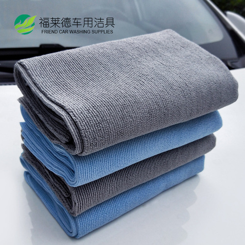 Microfiber large pearl polished crystal-plated car wash towel car wiper hot square towel waxing tools car supplies