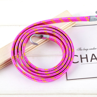 Factory Direct elastic rope luggage car binding rope double hook strap motorcycle pulling elastic rope 1.4m