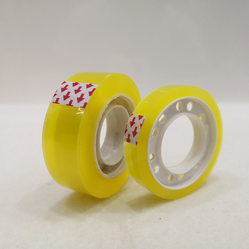 文具胶带透明文具胶厂家批发办公手工礼品扎口包装透明小胶带