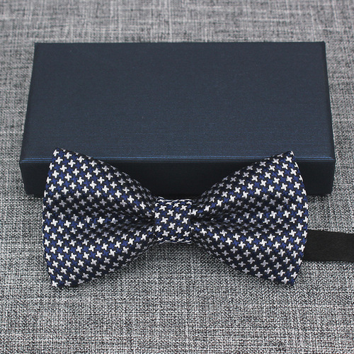 British Korean style men's bow tie, groomsmen's knot, wedding suit, formal shirt, burgundy black double layer bow for women