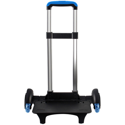 School bag trolley rack for primary school students, middle school students and children, universal foldable tow universal wheel, climbable aluminum alloy accessories