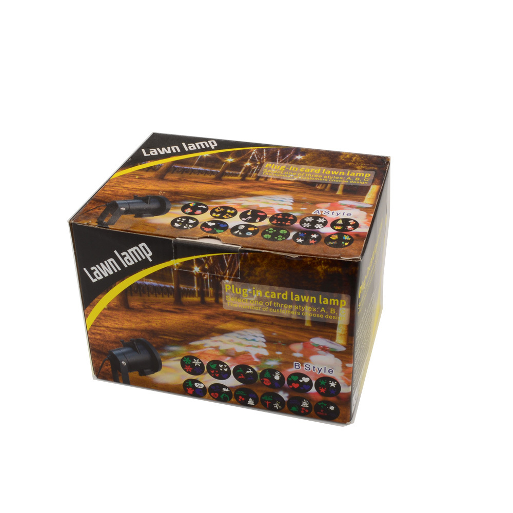 厂家生产激光灯彩盒 激光灯包装盒 LED户外激光灯彩盒 飞机盒卡盒