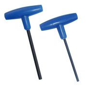 Прямая продажа большой ручки Т-образный шестигранный ключ Метрическая плоская головка шестигранный ключ Простой дешевый шестигранный ключ электрофорез