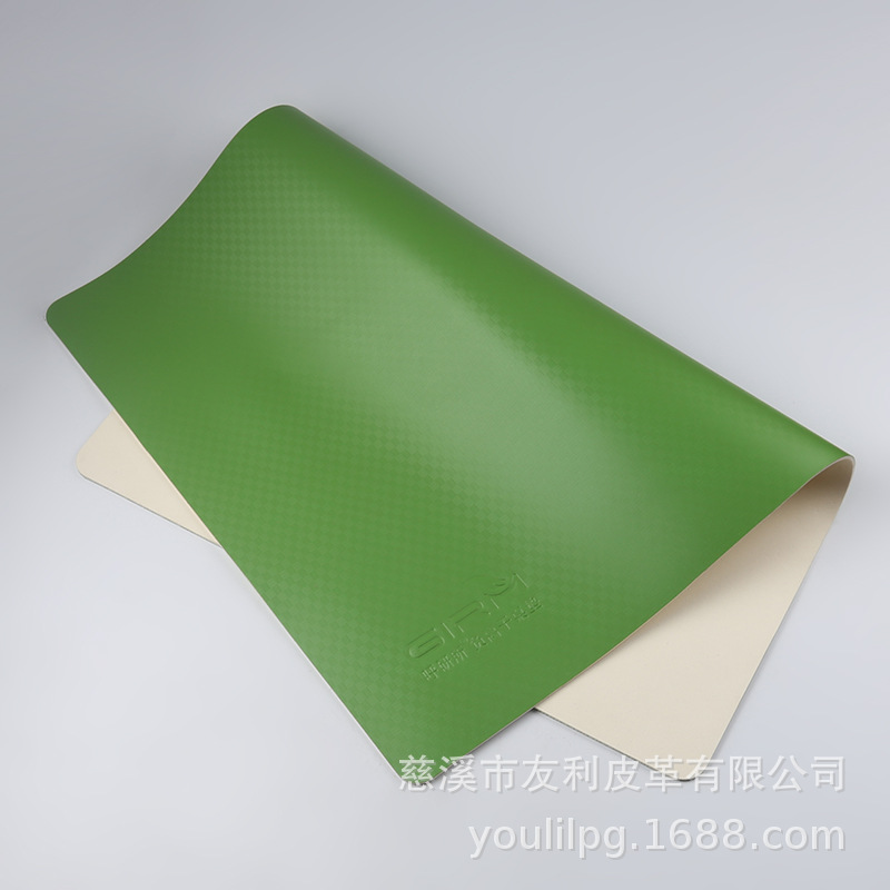 厂家供应 新款电脑桌面革 桌垫鼠标垫PVC发泡革 批发