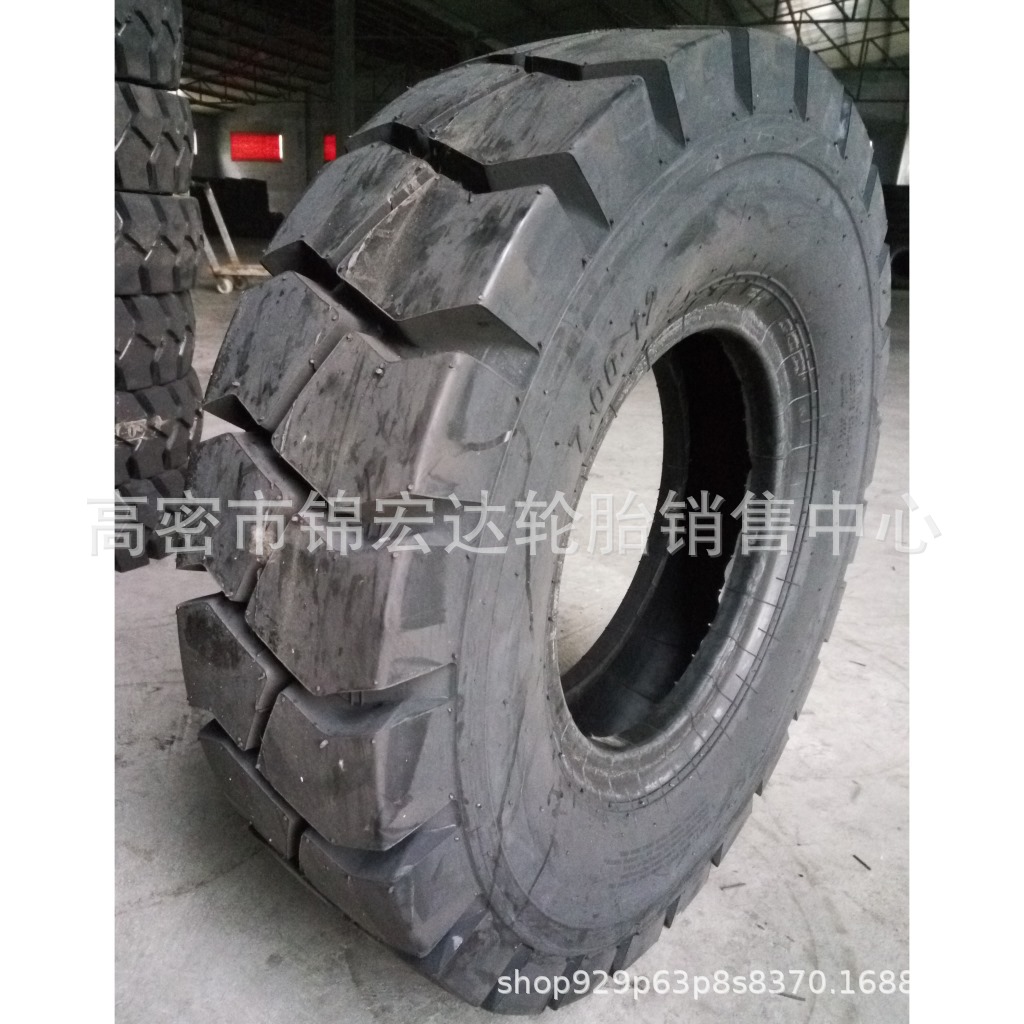 供应正新叉车实心轮胎700-12 7.00-12现货销售