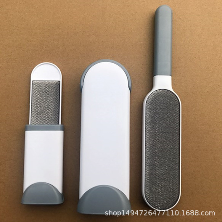 Cama de barrido lana abrigo sofá cepillo depilación de pelo pegajoso para el hogar sin lavado cepillo de pelo de doble cara de alta eficiencia