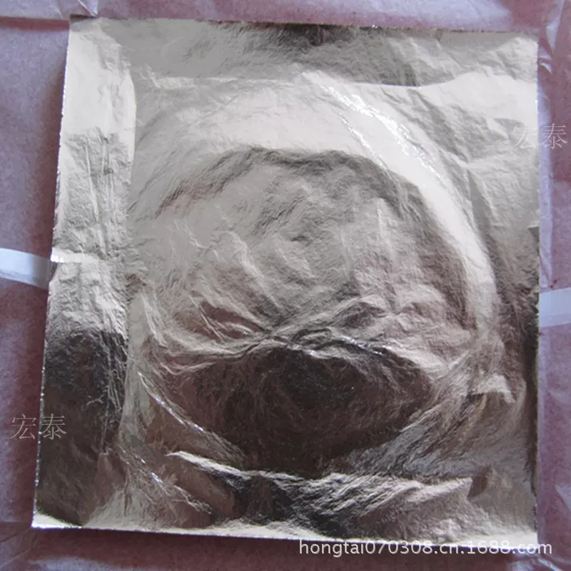 厂家直供银箔纸仿银箔 金箔纸仿金箔 装修家具工艺饰品金银箔跨境