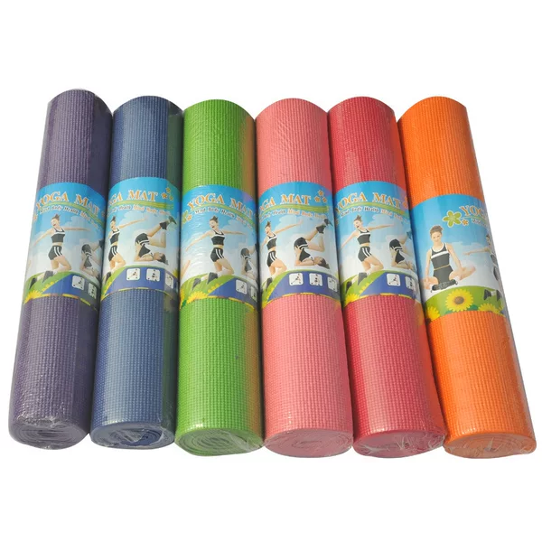 Factory direct PVC thick non-slip yoga mat 6MM beginners fitness yoga blanket mat can be printed LOGO