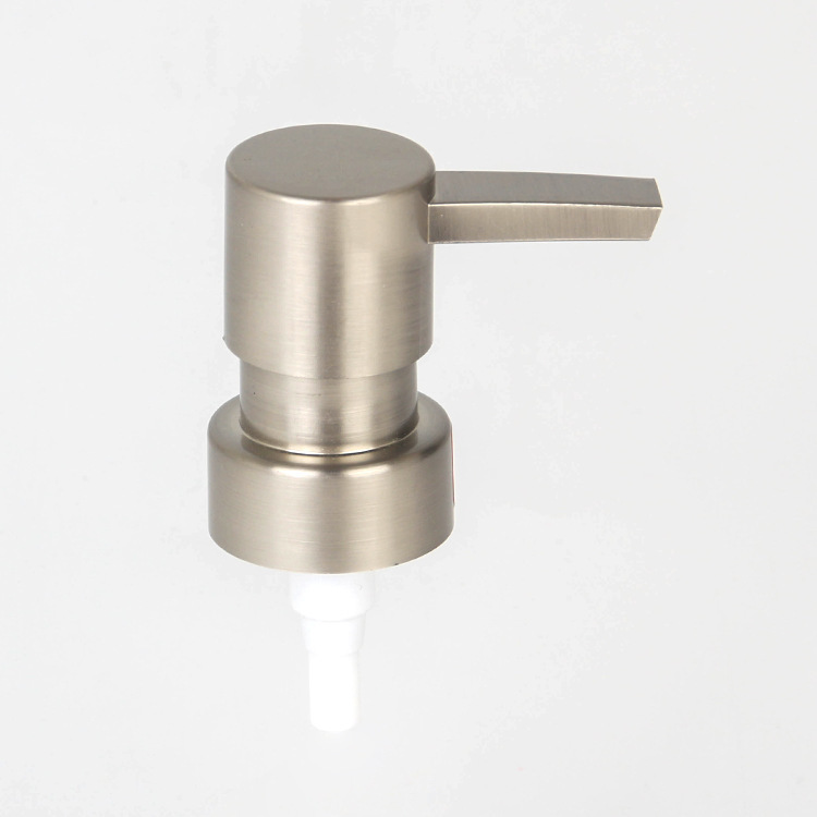 厂家供应塑料电镀28/400乳液泵 按压式真空乳外置弹簧乳液泵头