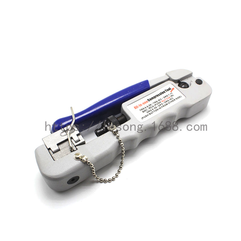 BNC RCA机械压接钳 端子压线钳 挤压工具 壓線鉗