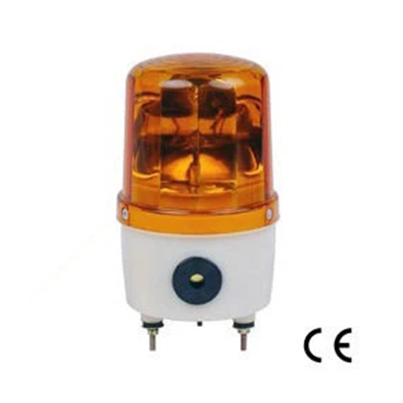 LTD-1103J灯泡警示灯 岗亭警示灯子弹头 旋转警示灯dc220v 带声音