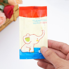 一次性清潔濕巾紙手口食品酒店餐飲贈品小禮品外賣濕巾紙巾印LOGO