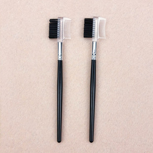 Factory in stock wholesale double-headed eyebrow comb eyebrow brush beauty tools eyebrow brush