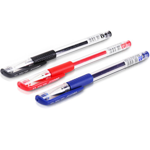 Deli 6600ES/33399 water pen stationery signature pen gel pen word bullet office student carbon pen