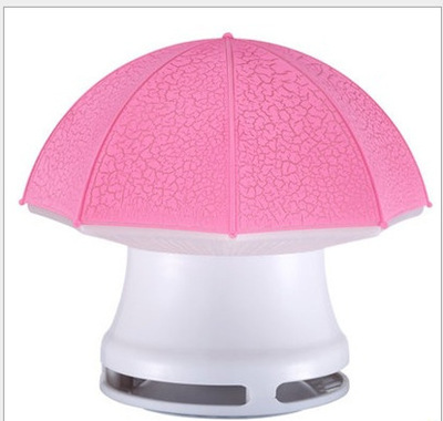 太空伞手机笔记本七彩炫酷裂纹音箱 创意雨伞2.0USB多媒体小音响|ru