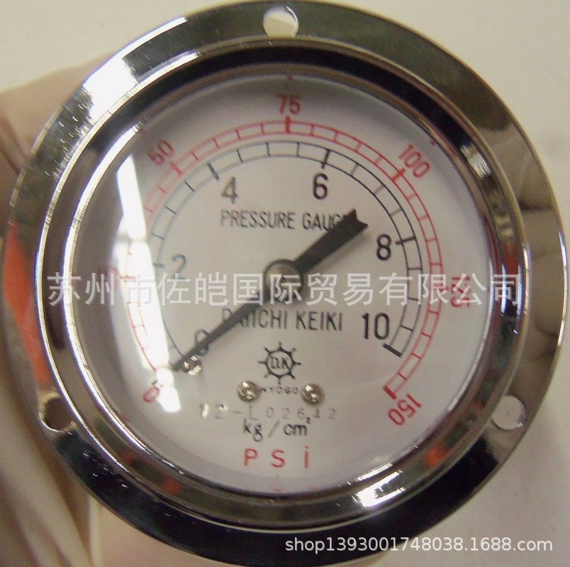 日本DAIICHI统一计器品牌IPD-D型号不锈钢原装压力表