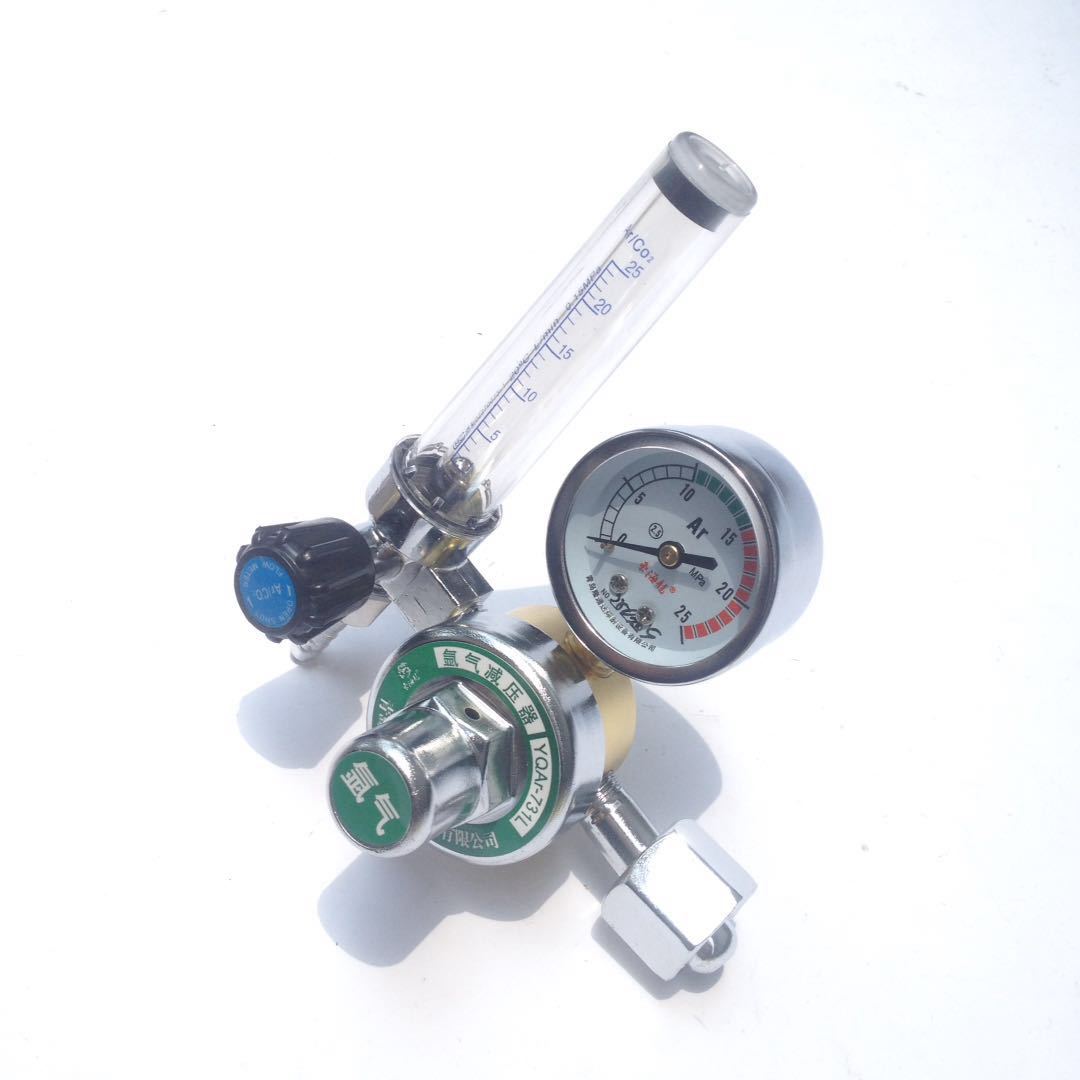 东海龙带管氩气表YQAr-731L减压器青岛隆通达气体减压阀减压表件